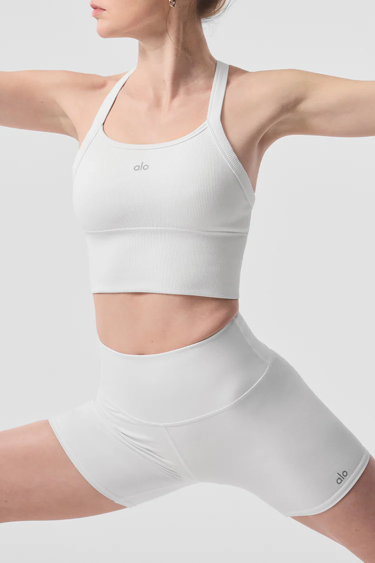 Seamless Ribbed Favorite Bra Tank | Alo Yoga (US)
