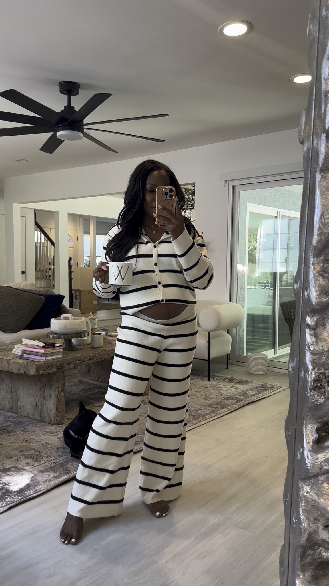 (WHITNEYW30) for 30% off! 
size: medium

Lounge were set, pajama set, loungewear, striped pants, striped cardigan, striped sweater, vici, Whitney Wiley, cozy clothes, summer outfit, pajamas, pj’s, Mother’s Day outfit, Mother’s Day gift idea, Mother’s Day, William sanoma, coffee mug, tea mug, kitchen accessories 

#LTKSaleAlert #LTKBump #LTKFindsUnder50