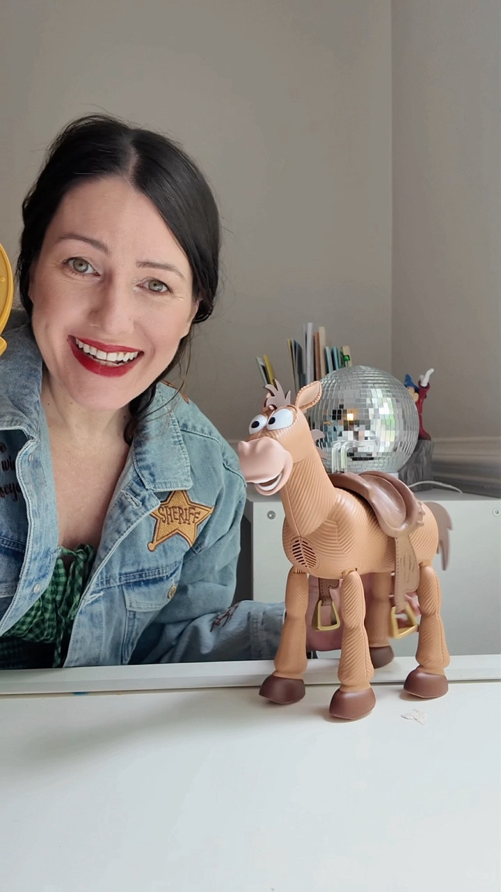 . So obsessed with this is new remote control Bullseye for Toy Story 5.  This is so well done 🥰. Your kids are going to love it! #momof3 

#LTKKids #LTKmomlife