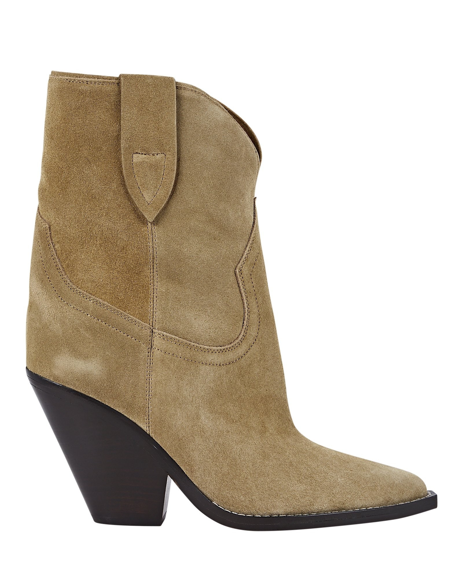 Leyane Suede Western Boots | INTERMIX