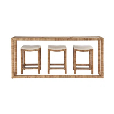 82" Console Table and Stool Set | Perigold
