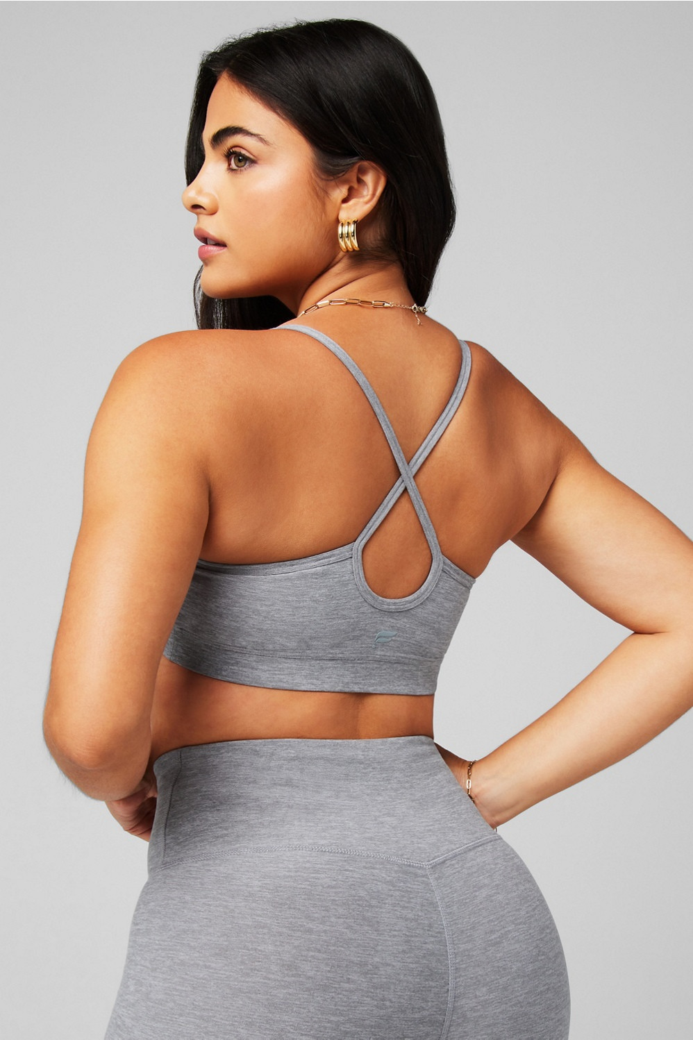 HeatherFlex Low Impact Strappy Bra | Fabletics