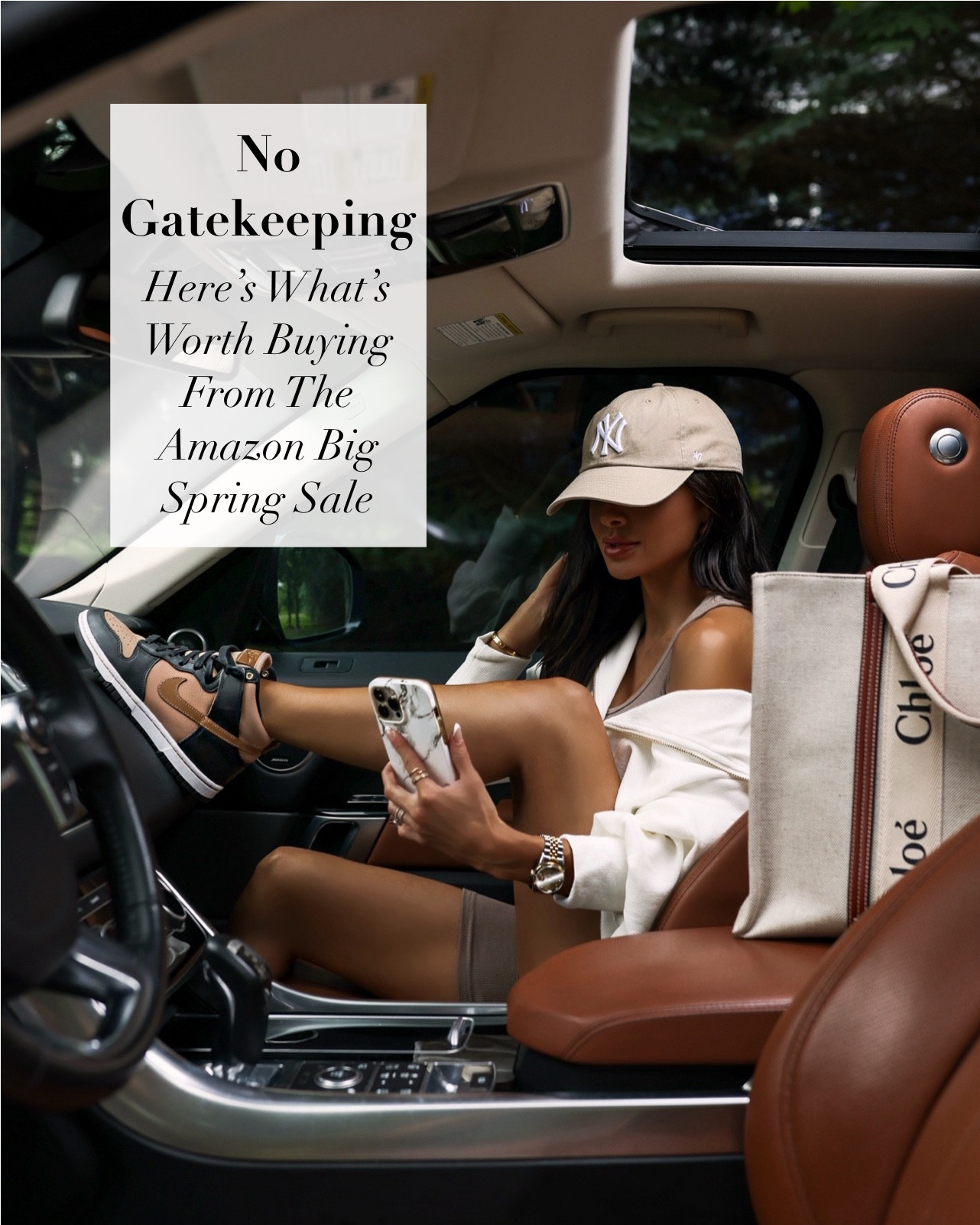 Here’s what’s worth buying from the Amazon Big Spring Sale 
Designed inspired handbags and belts from Amazon
Hermes inspired shawl and belts
The Amazon trousers that look like Aritzia are on sale! Wearing an XS regular length 
The Amazon set that looks like Varley is on sale 
Amazon olive tree and Amazon faux hydrangeas on sale
Amazon beauty on sale / viral Korean beauty on sale
Best Amazon activewear 


#LTKSaleAlert #LTKOver40 #LTKBeauty