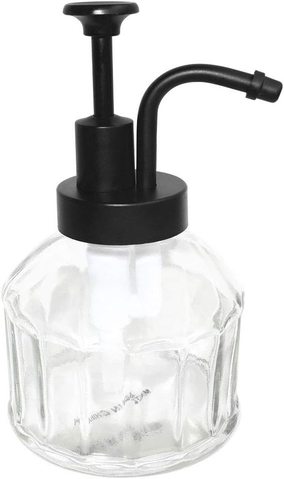 OCTMUSTARD 8 Oz Glass Soap Dispenser for Kitchen and Bathroom Countertop, Smooth Action Pump Refi... | Amazon (US)