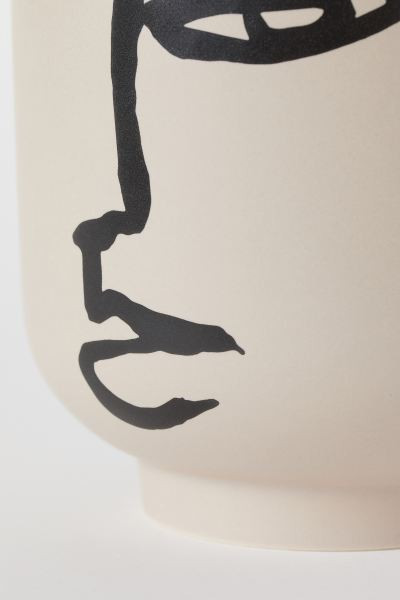 Plant Pot with Graphic Design | H&M (US + CA)