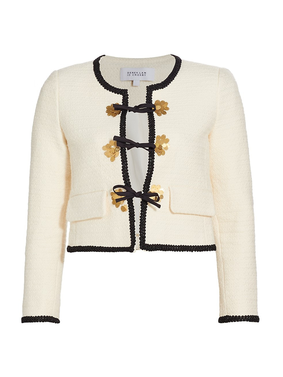 Benissa Embellished Cotton Jacket | Saks Fifth Avenue