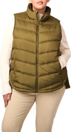 High Pile Fleece Puffer Vest | Nordstrom