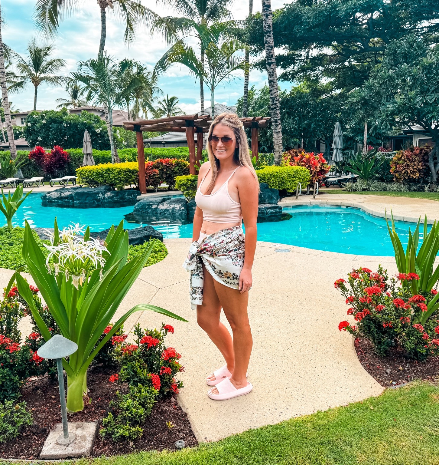 Tan the belly day is today 🤣 I’ve been living in one piece suits but this is one of my favs high waisted suits and so affordable. I also have it in brown. 