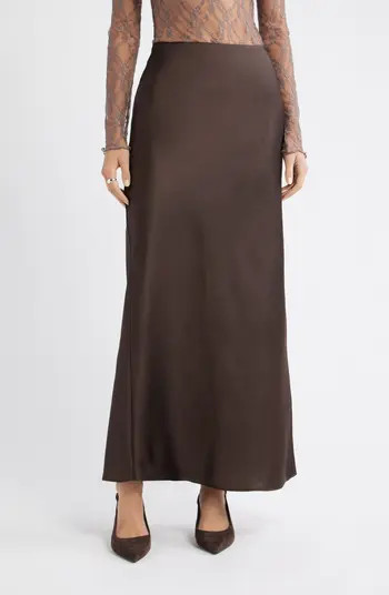 Satin Maxi Skirt | Nordstrom