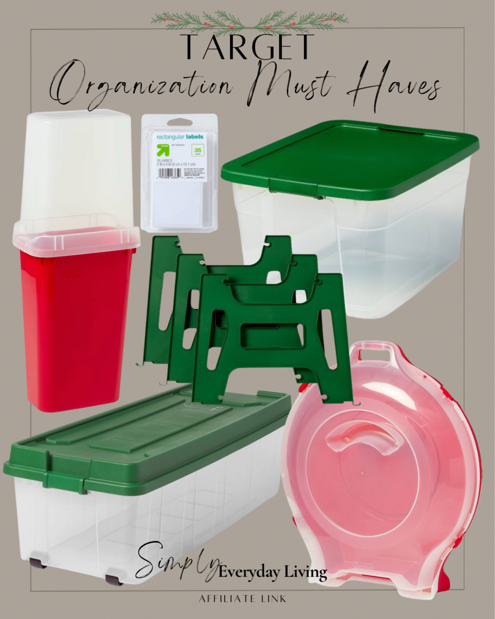 Target organization must haves 

#LTKSeasonal #LTKHoliday #LTKHome