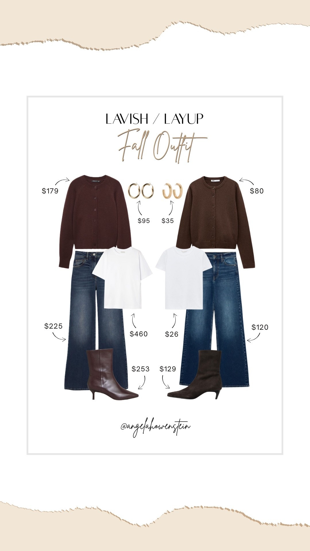 🍂 Lavish / Layup: Fall Outfit 🍂

The classic cardigan + denim combo never goes out of style. Dress it up with sleek heeled boots or keep it casual with a budget-friendly pair—you’ll be fall-ready either way.

#falloutfit #lavishlayup #fallfashion #chicstyle #getthislook #saveorsplurge



#LTKStyleTip #LTKOver40 #LTKShoeCrush