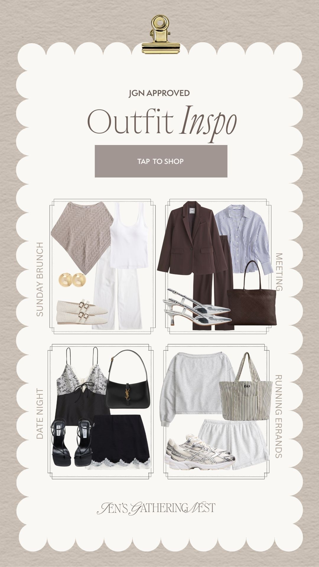 Effortless neutral outfit inspo for every part of your day, from brunch dates to errands to meetings in between 🤎
#outfitinspo #neutralstyle #everydayoutfits #capsulewardrobe #chicstyle #wardrobeinspo #ltkfashion #styleinspo

#LTKfitnessgoals #LTKSeasonal