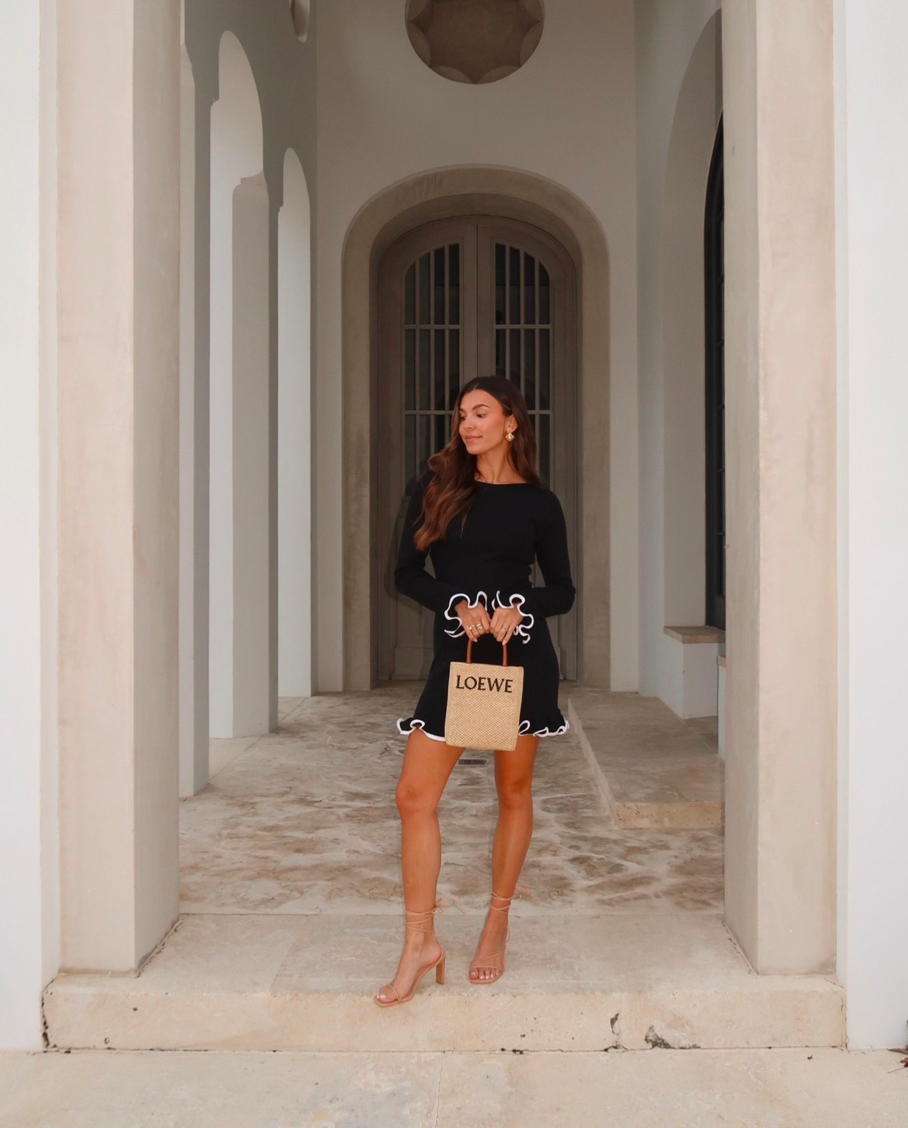 Vacay dinner outfit!! (Wearing size small in dress!)

Spring break, resort wear, beach day, Cabo outfit inspo, Mexico, swimsuit, bikini, beach vacation inspo, resort outfit inspo, summer