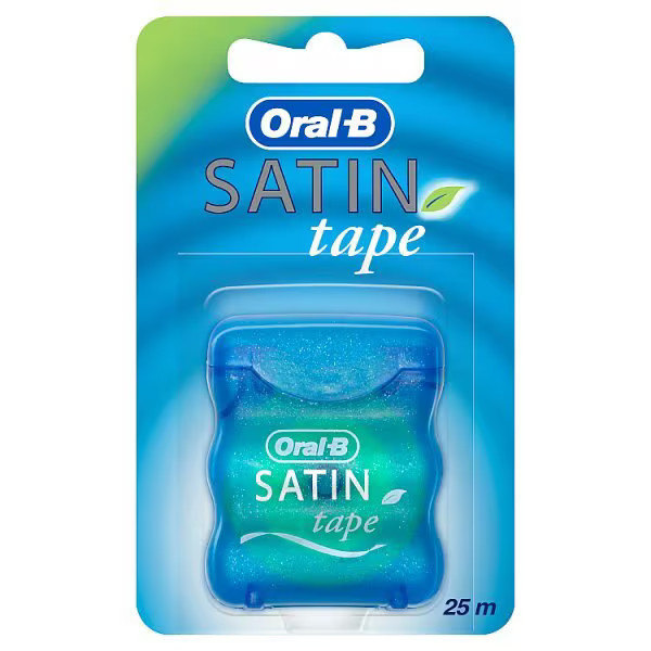 Oral-B Satin Tape Dental Floss 25M | Superdrug