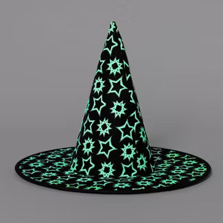 Kids' Glow in the Dark Witch Halloween Costume Hat - Hyde & EEK! Boutique™ | Target