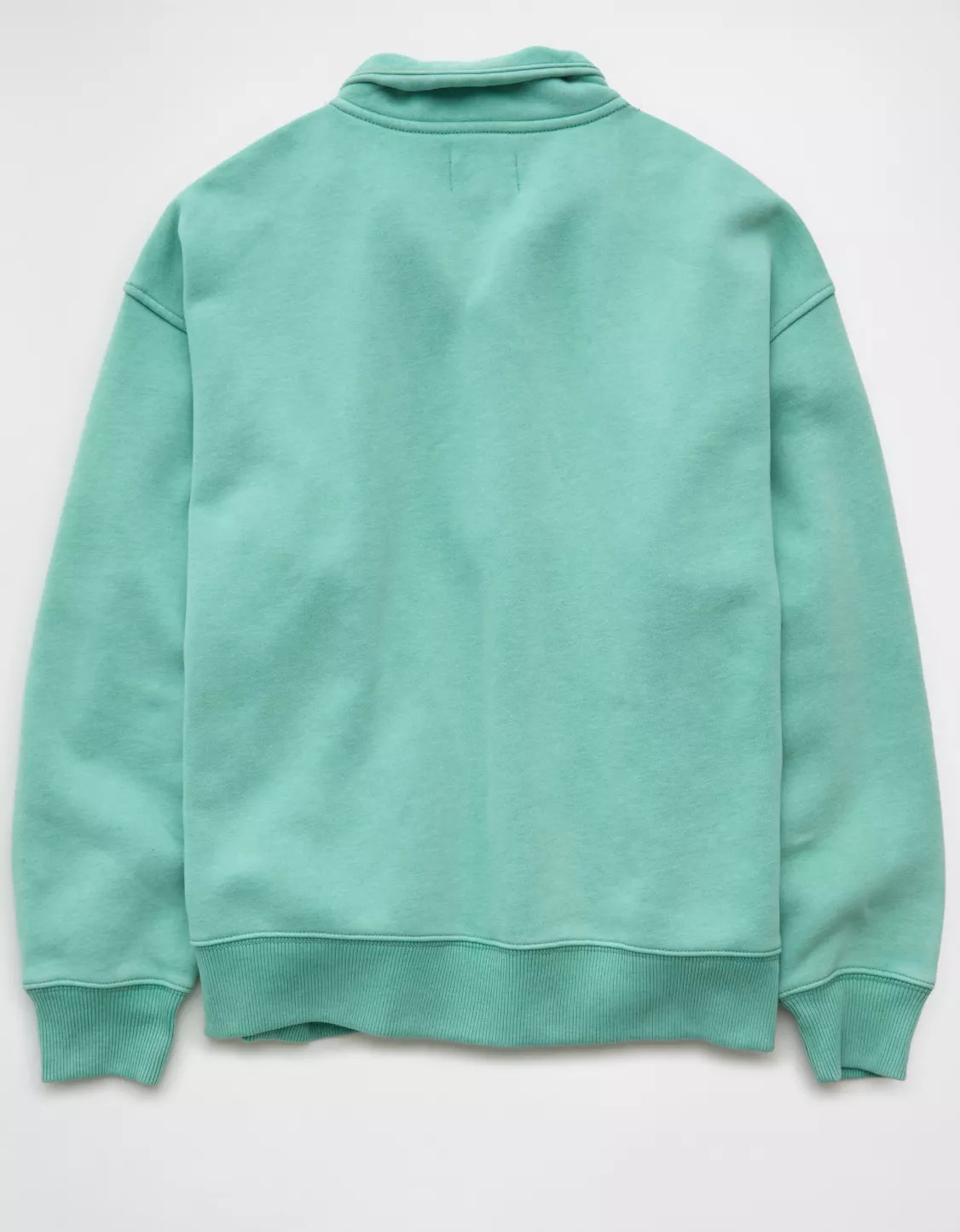AE Everyday Luxe Quarter Zip Sweatshirt | American Eagle Outfitters (US & CA)