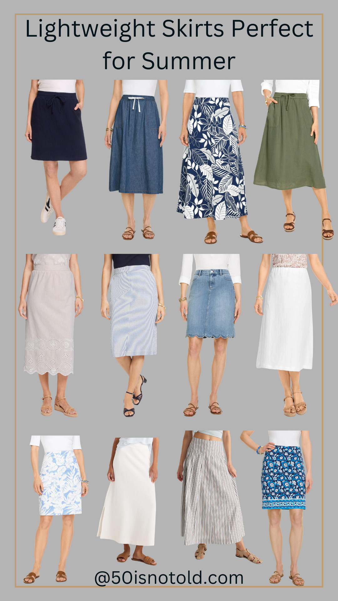 Effortless Skirts You’ll Reach For Again and Again 

 #LTKgrwm #LTKSeasonal #LTKOver40