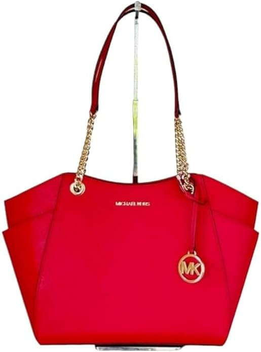 Michael Kors Jet Set Large Signature Logo Shoulder Bag | Amazon (US)