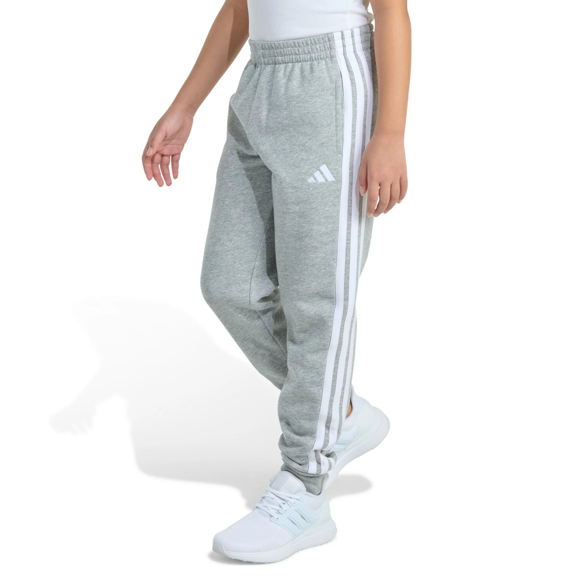Girls 7-16 adidas Elastic Waistband 3-Stripes Fleece Jogger Pants | Kohl's