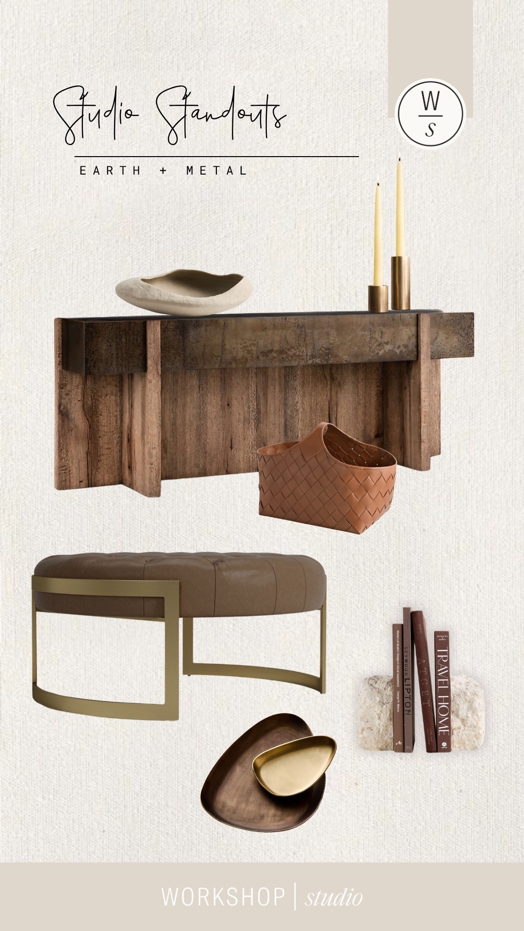 Earth and metal done right.
Warm natural textures paired with cool brass accents for a look that feels grounded, modern, and intentionally styled.
Linked all the pieces that bring this balanced, organic‑industrial vibe home.

#LTKHome #LTKActive #LTKstorytime