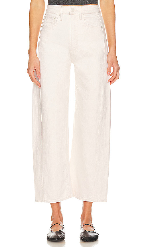MOTHER The Half Pipe Ankle in Cream. Size 25. Also in 23, 24, 26, 27, 28, 29, 30. | Revolve Clothing (Global)