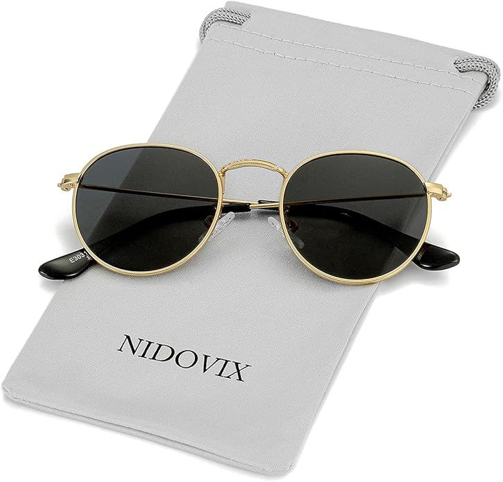 NIDOVIX Kids Polarized Sunglasses Classic Metal Frame for Baby Boys Girls Age 0-18, Three Sizes, ... | Amazon (US)