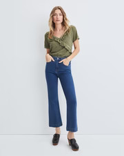 Carson High-Rise Jean | Ankle Hem | Veronica Beard