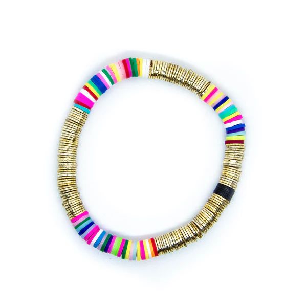 Bright Rainbow Gold Base 6mm | Allie + Bess