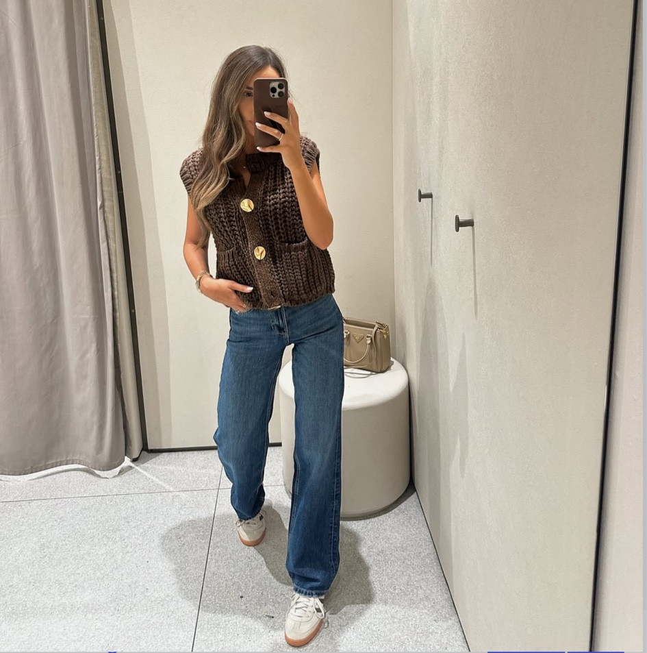 Zara new in knit and jeans 