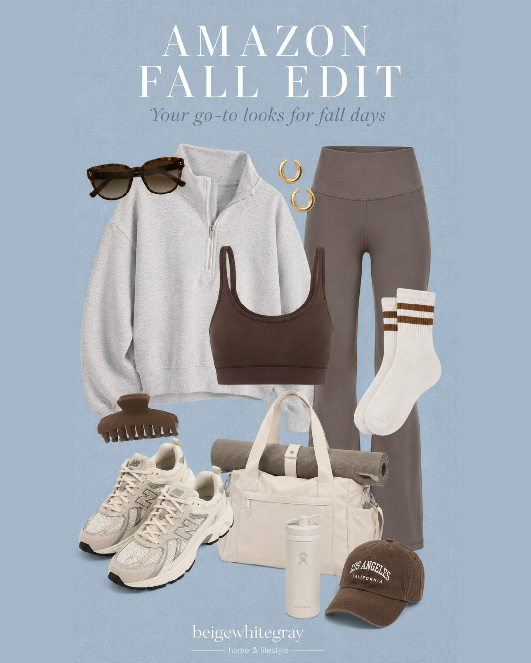 Feeling cozy with these comfy finds. Perfect for your fall days! #FallStyle #AmazonEdit