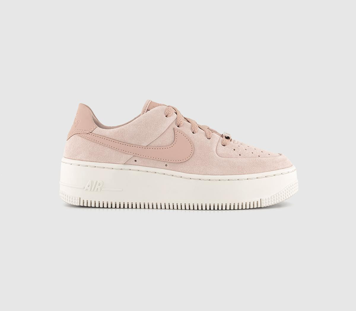 Nike Air Force 1 Sage Trainers Particle Beige Phantom - Hers trainers | OFFICE London (UK)