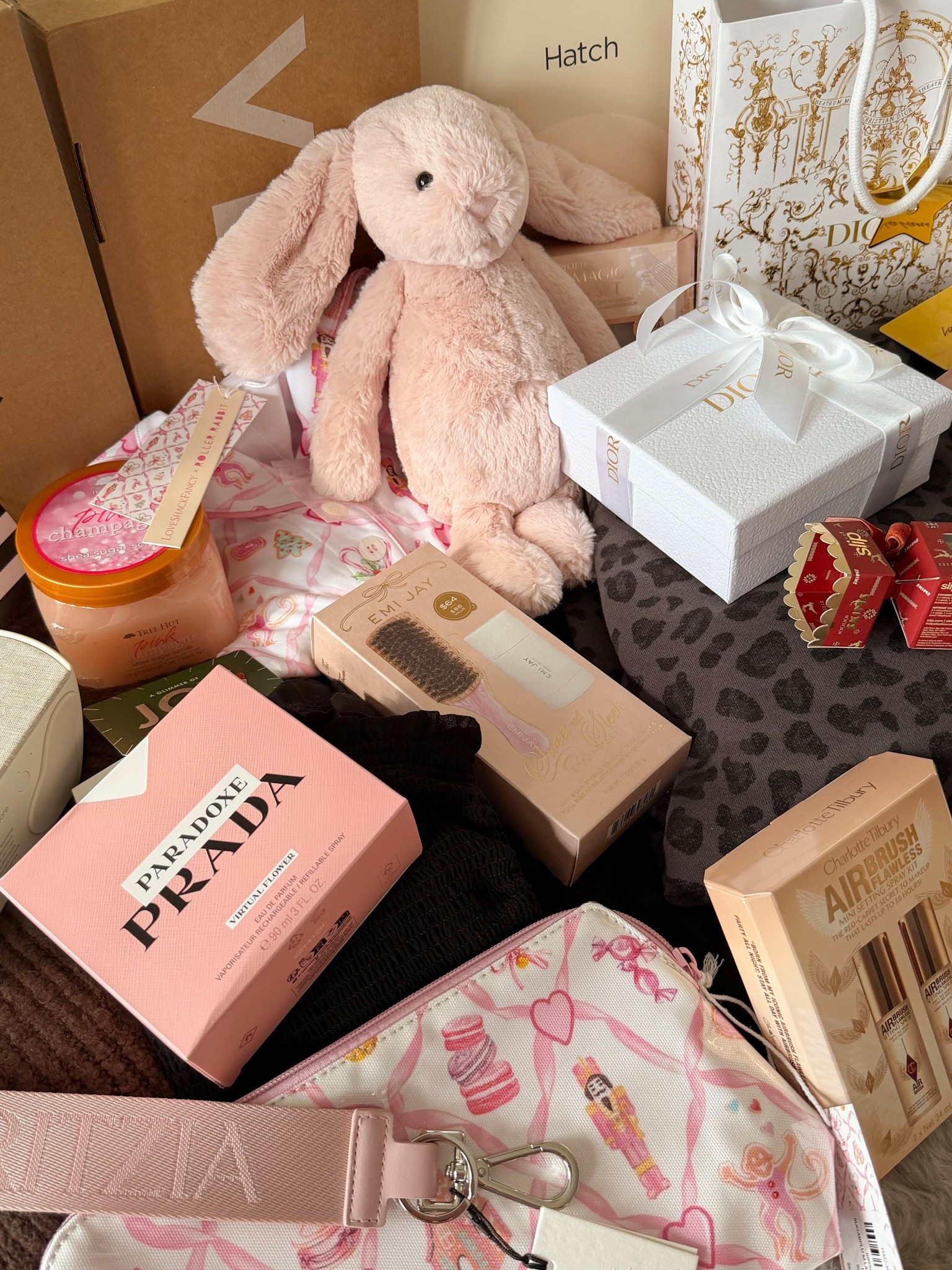 2025 Christmas Haul! Here is some of what I got for Christmas, full video on TT ☃️💝
From Jellycat, Prada, LSF, Charlotte Tilbury & more! 

#LTKselfcare #LTKHoliday #LTKGiftGuide