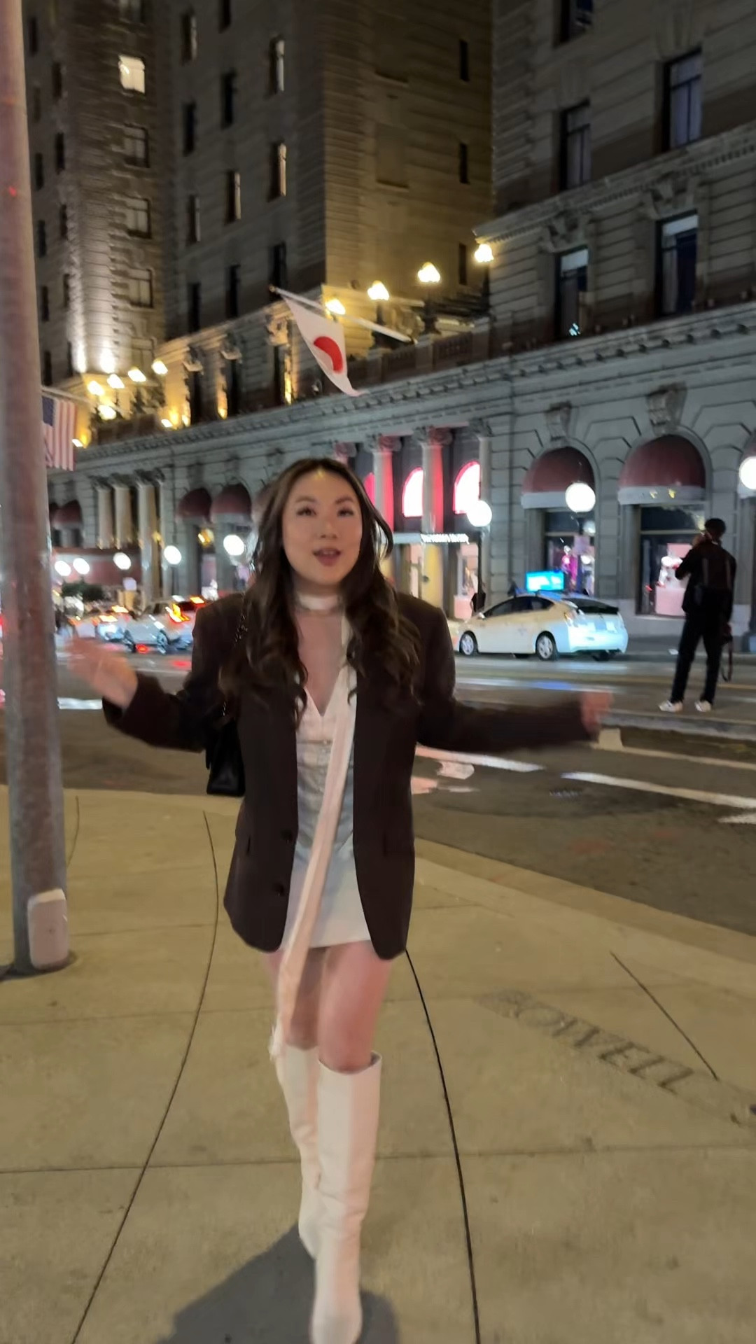 classy going out dinner outfit