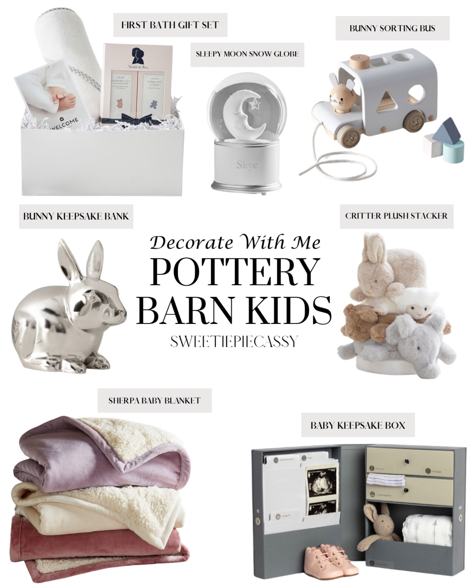 New Year's Eve; Pregnancy & Gifts 🎁 

Pottery Barn has some of my favourites for new moms, soon to be moms & gifts for all the new ones!💫

#LTKgiftguide #LTKmaternity #LTKbaby