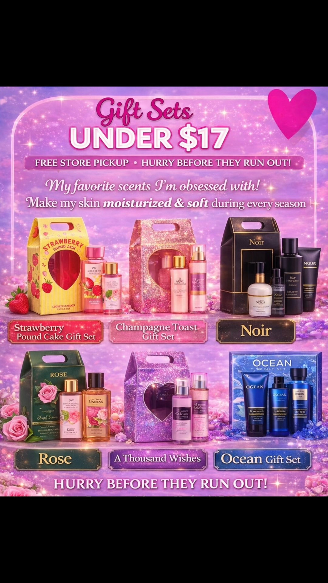 These Bath & Body Works gift sets are under $17 and SO good 😍
Perfect for last-minute gifts, teens, teachers, or a little self-care. #bath&bodyworks #fastreasonablesell

#LTKValentine