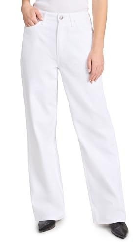 rag & bone Women's Featherweight Logan Jeans, Optic White, 31 | Amazon (US)