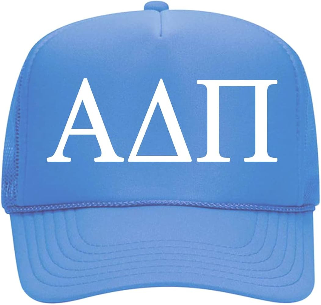 Alpha Delta Pi Sorority Trucker Hat - ADPi Blue Baseball Cap - ADP gifts | Amazon (US)