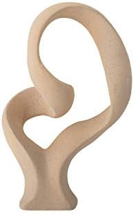 Bloomingville Natural Sand Stoneware Abstract Statue | Amazon (US)