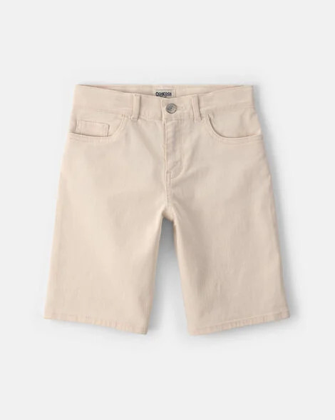 Girls Twill Baggy Shorts - Cream - OshKosh B'gosh | Carter's | Carter's Inc