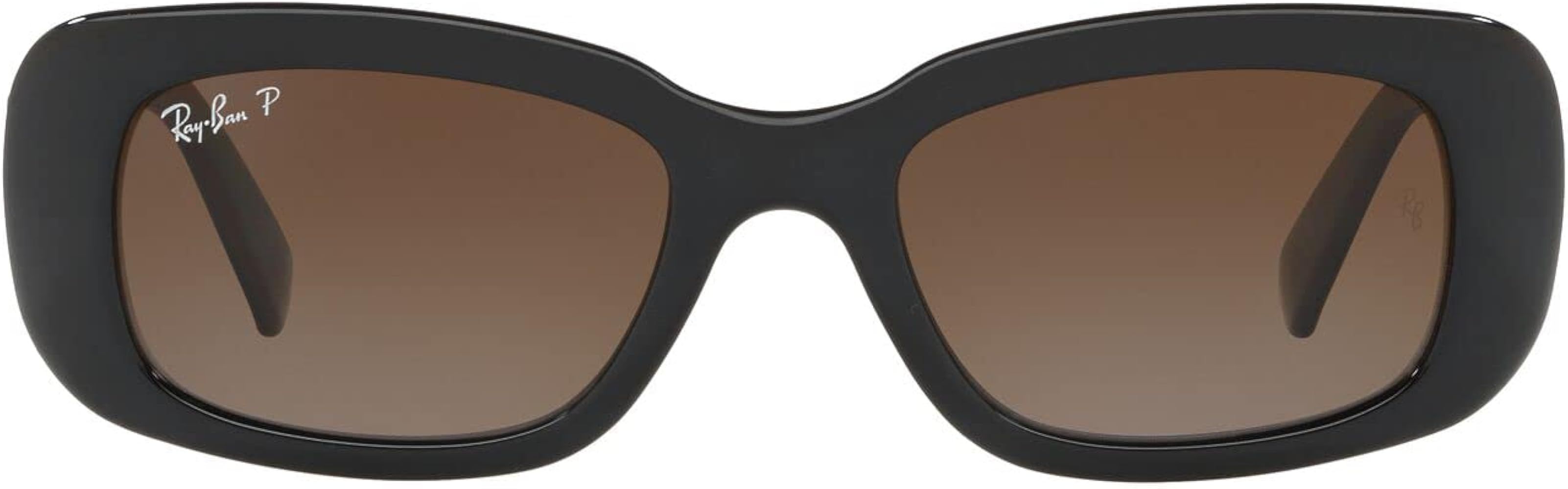 Ray-Ban Women's Rb4122 Rectangular Sunglasses | Amazon (US)