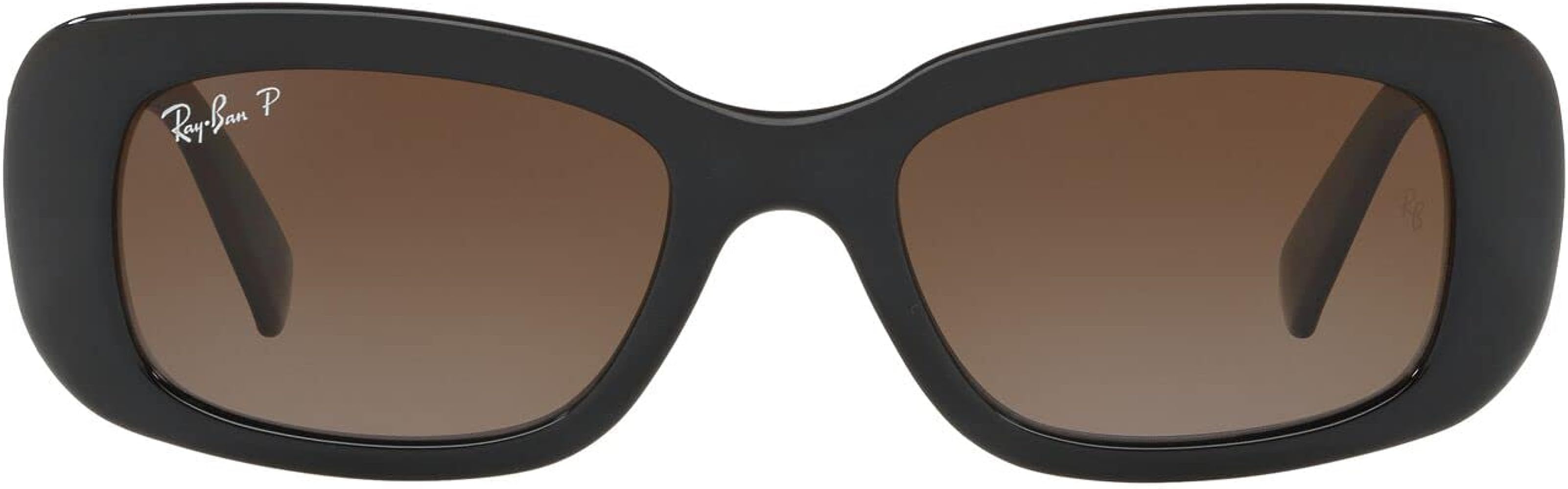 Ray-Ban Women's Rb4122 Rectangular Sunglasses | Amazon (US)