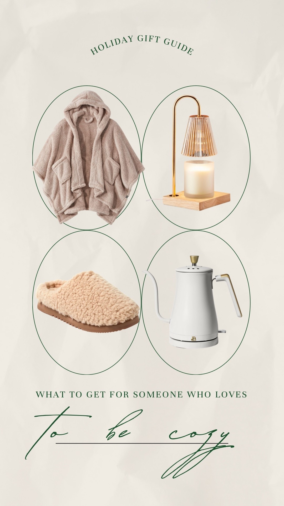 Christmas gift guide: for someone who loves to be cozy 😴🎅