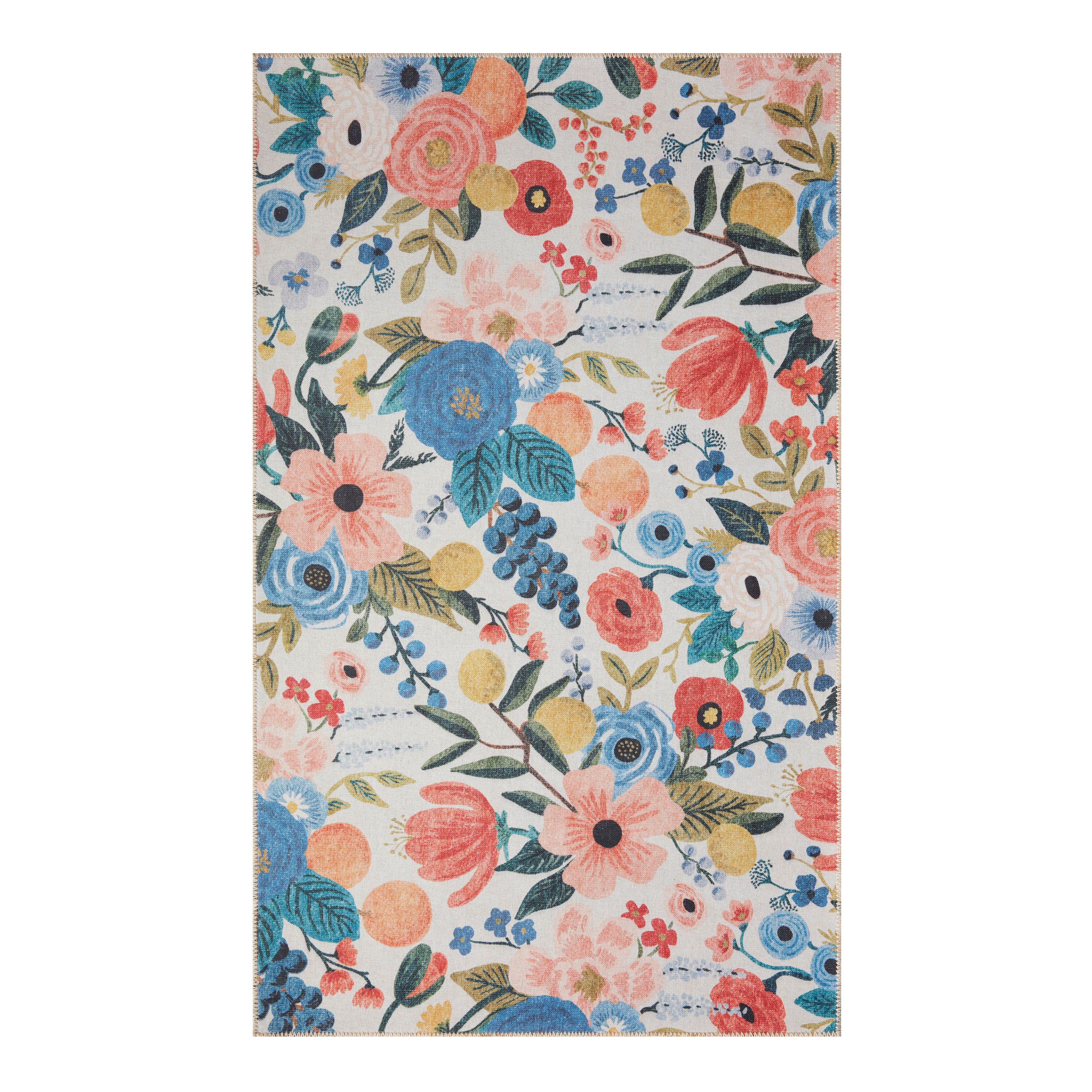 Rifle Paper Co. Multicolor Garden Party Area Rug - World Market | World Market