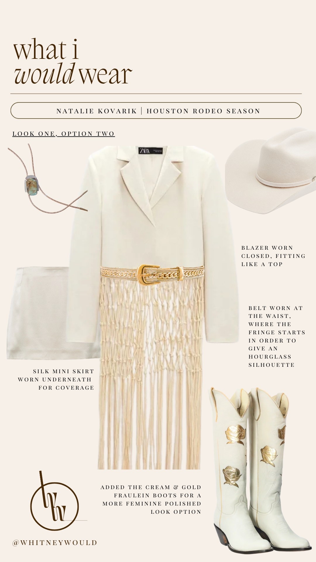 This look was thoughtfully curated for a styling client attending Houston Rodeo. If you're interested in similar styling services, feel free to reach out via Instagram DM or at whitney@whitneywould.com 🤎

#LTKWedding #LTKStyleTip #LTKShoeCrush
