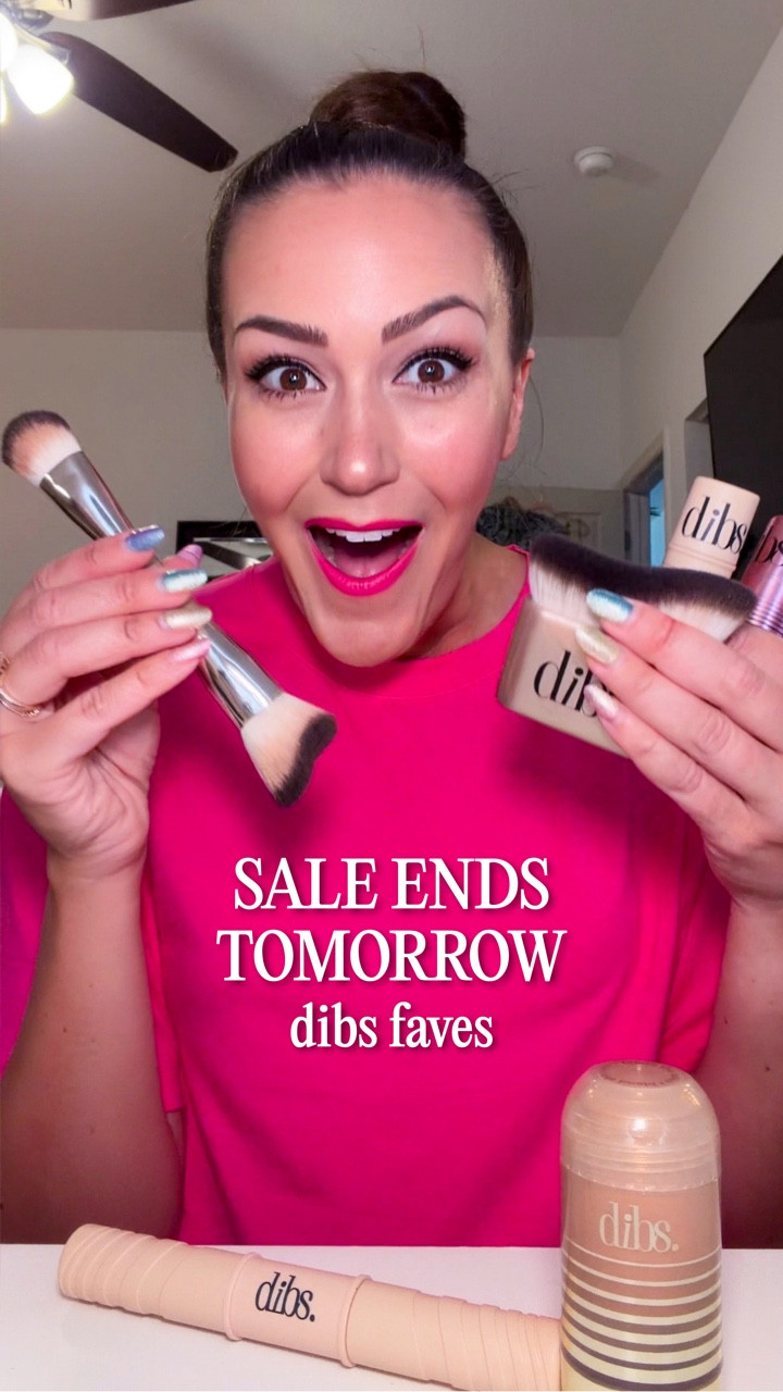 the dibs sale ends tomorrow - and I get the hype now 🤩

everything is actually affordable, high quality + so easy to use (the 2-in-1s are genius)

I’ve been using the bronzer/blush sticks, the GORG highlighter + the brushes nonstop… and the brown mascara primer?? I wear it on its own for a softer everyday look

online only btw - comment DIBS for links before it’s gone 🫶

#dibs #makeupsale #everydaymakeup #beautyover30 #millennialwomen