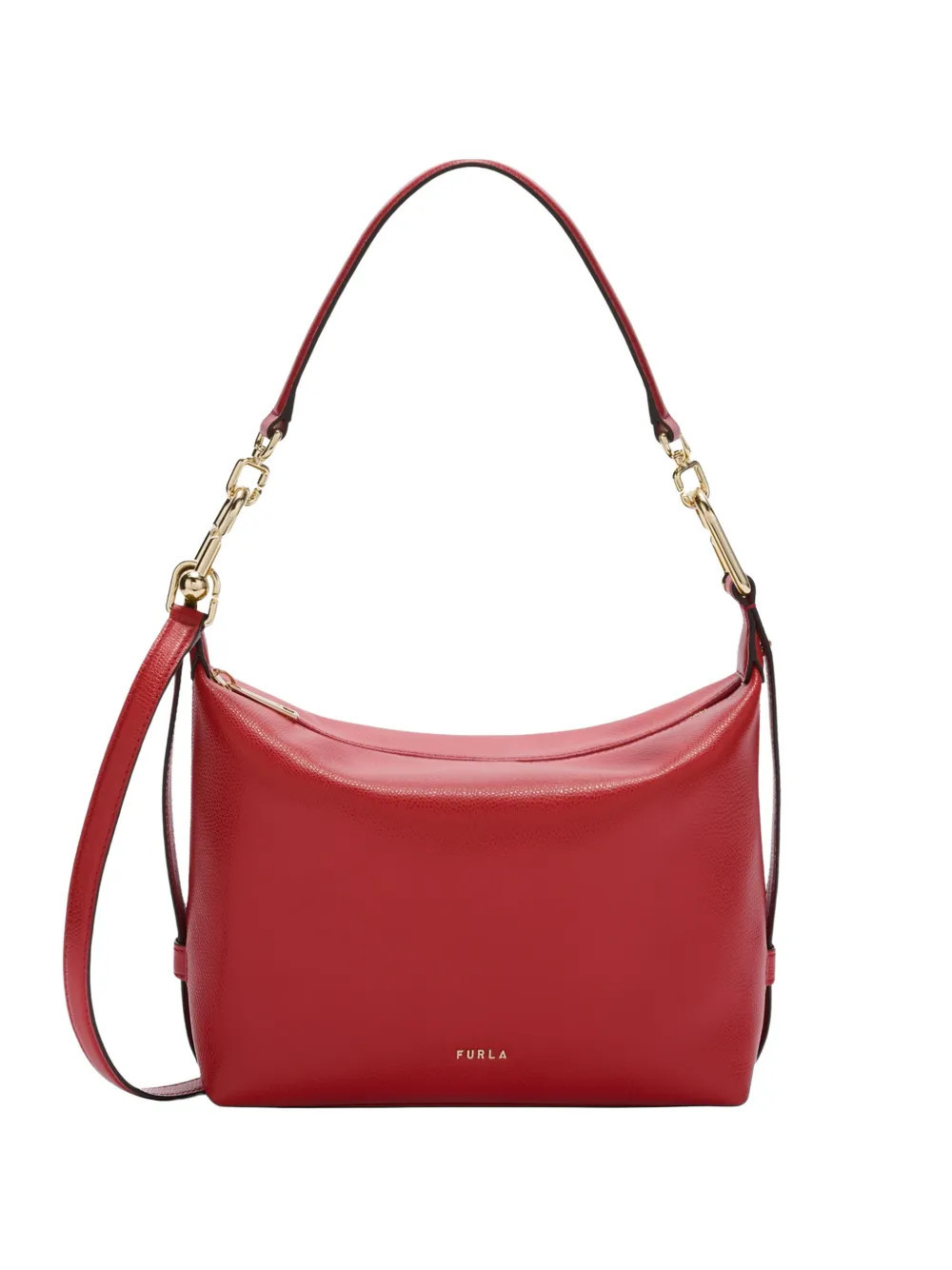 Furla small Tonie shoulder bag - Red | Farfetch Global