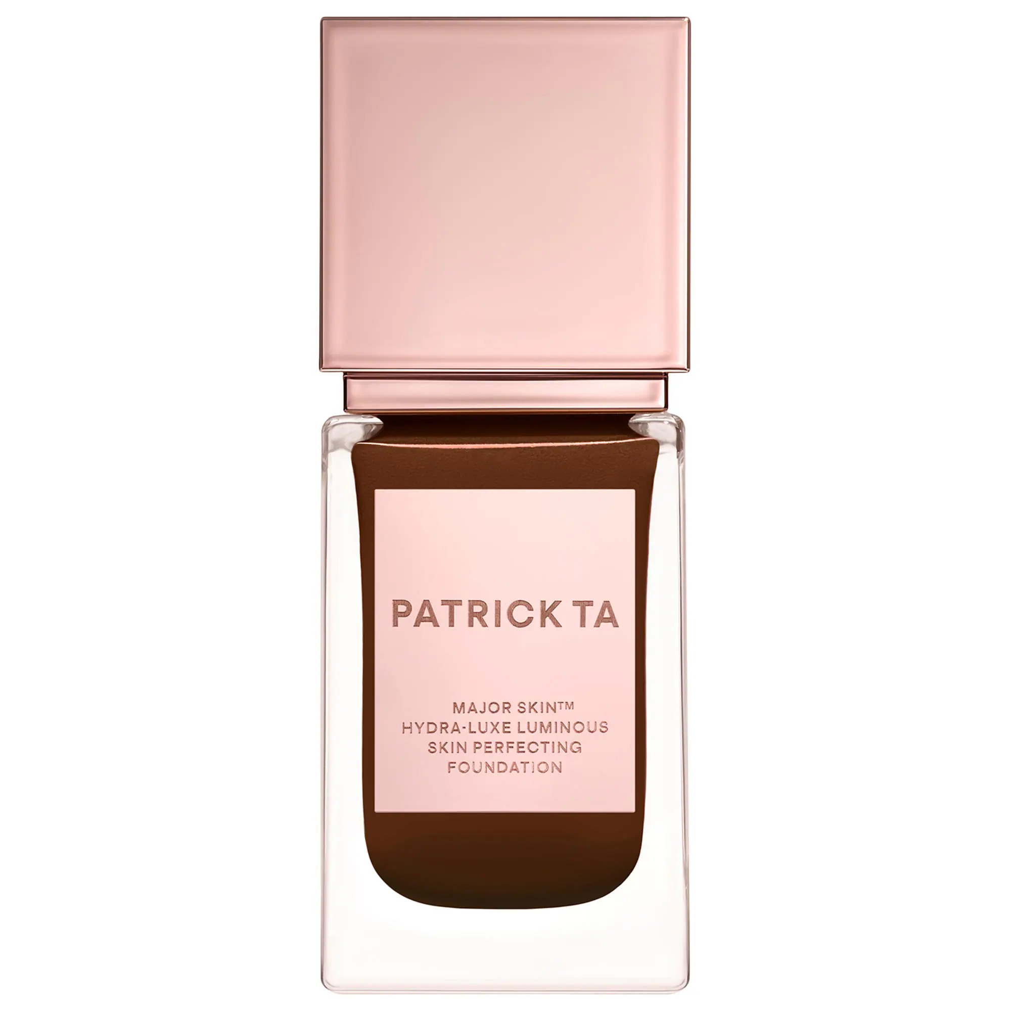 PATRICK TA Major Skin Hydra-Luxe Luminous Skin Perfecting Foundation For Natural Glow 29 Rich Red 1 oz / 30 mL | Sephora (US)