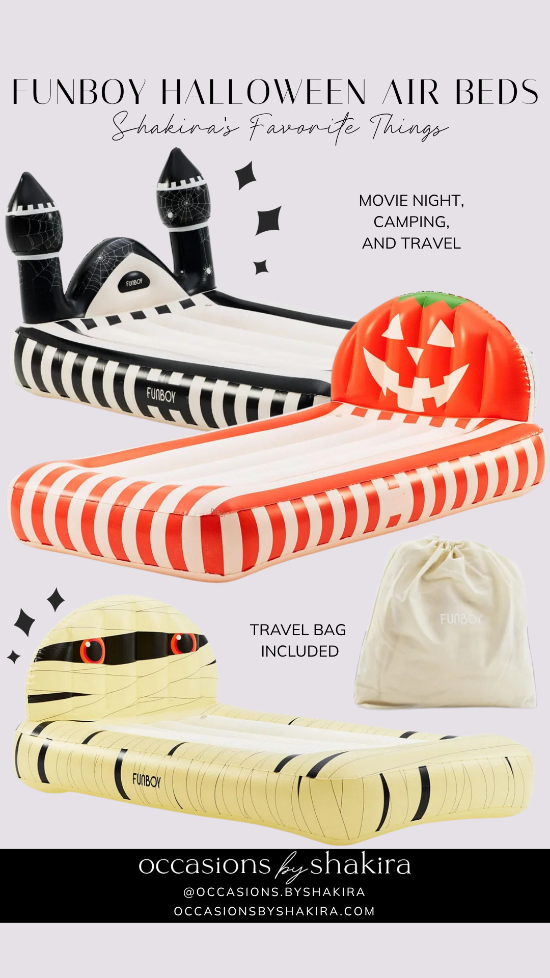 Love these Halloween-themed air beds! Perfect for spooky movie nights!

#LTKmomlife #LTKSeasonal #LTKKids