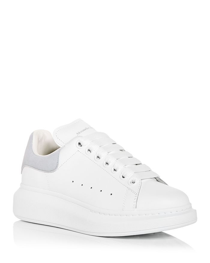 Alexander McQUEEN Women's Oversized Suede Heel Detail Sneakers Back to Results -  Shoes - Bloomin... | Bloomingdale's (US)