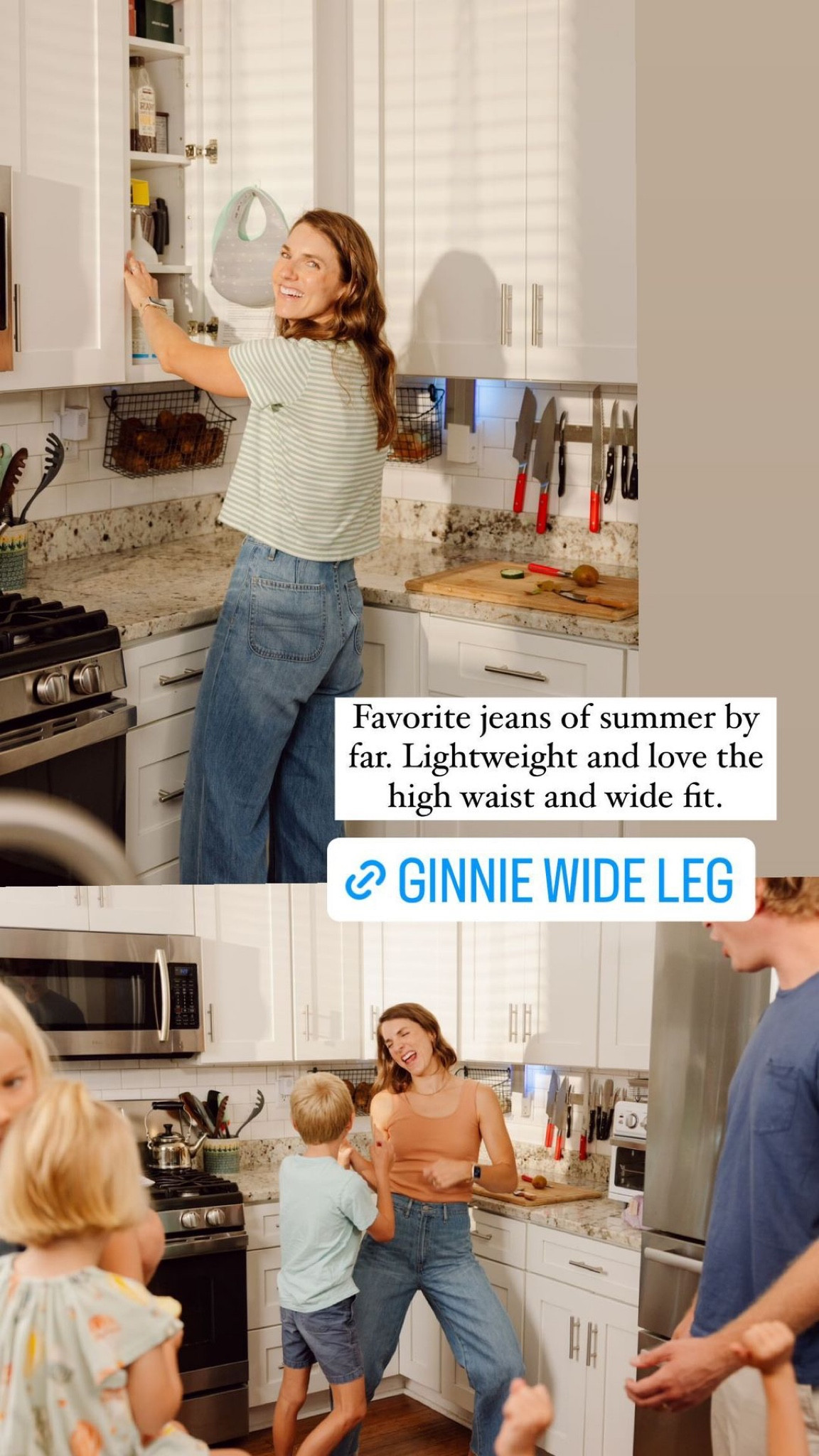 These jeans are a wardrobe favorite! Love the high rise and wide leg fit, super lightweight as well. Use code NTKDENIM25 this weekend for 25% off and then my regular code NAPTIME15 works always for 15% off!

#LTKsalealert #LTKstyletip